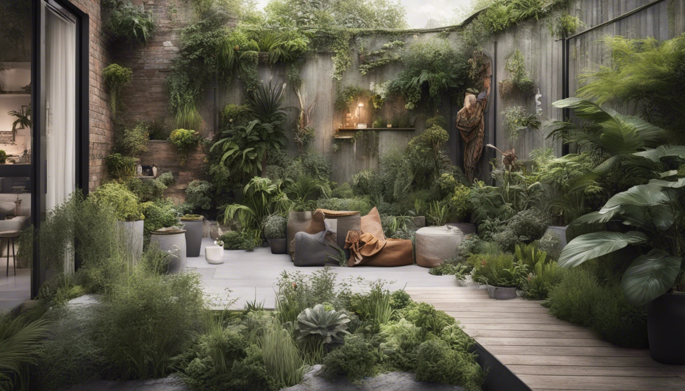 Hoe een urban jungle tuin te ontwerpen 3