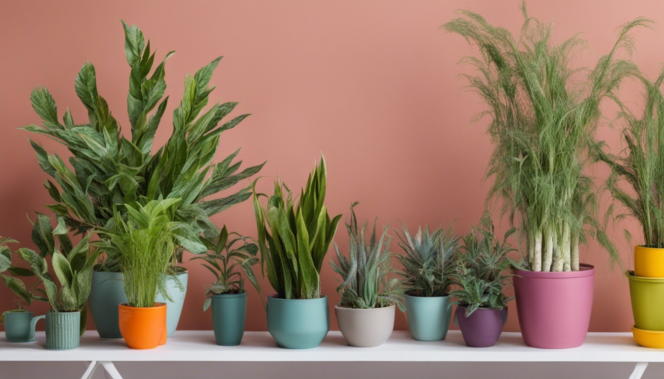 Plantenpotten Een vleugje kleur en stijl